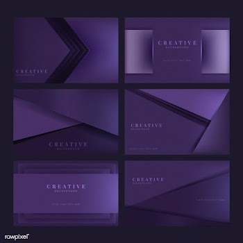 Set of abstract creative background designs i.. | Free stock vector - 490088
