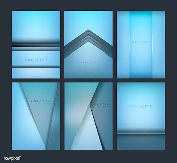 Set of abstract creative background designs i.. | Free stock vector - 490096