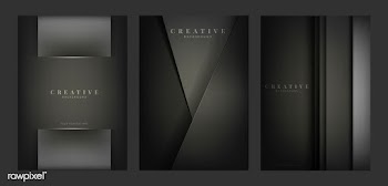 Set of abstract creative background designs i.. | Free stock vector - 490106