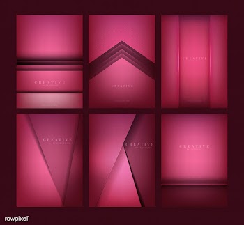 Set of abstract creative background designs i.. | Free stock vector - 490111