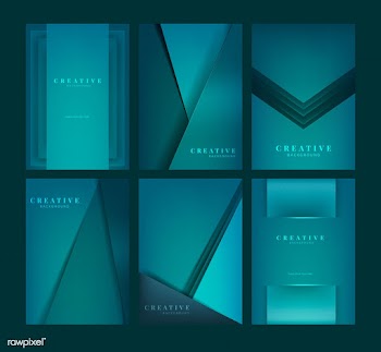 Set of abstract creative background designs i.. | Free stock vector - 490121
