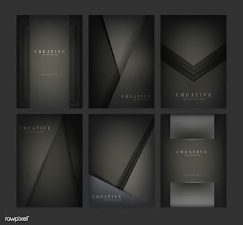 Set of abstract creative background designs i.. | Free stock vector - 490163