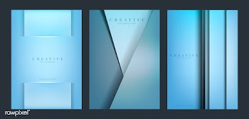 Set of abstract creative background designs i.. | Free stock vector - 490190