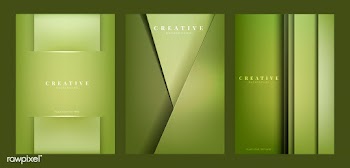 Set of abstract creative background designs i.. | Free stock vector - 490194