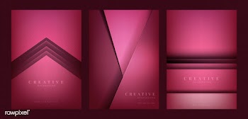 Set of abstract creative background designs i.. | Free stock vector - 490227
