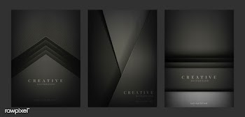 Set of abstract creative background designs i.. | Free stock vector - 490247