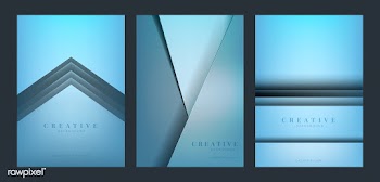 Set of abstract creative background designs i.. | Free stock vector - 490251