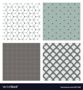 Set of abstract geometric hipster fashion design vector image
