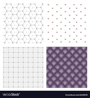 Set of abstract geometric hipster fashion design vector image