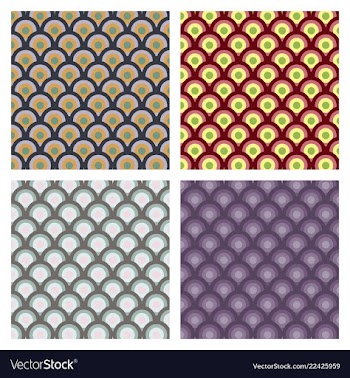Set of abstract geometric hipster fashion design vector image