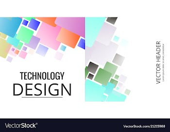 Set of abstract geometric seamless color vector image