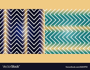 Set of abstract geometric seamless color vector image
