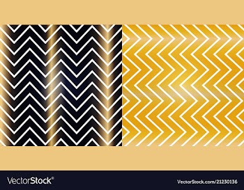 Set of abstract geometric seamless color vector image