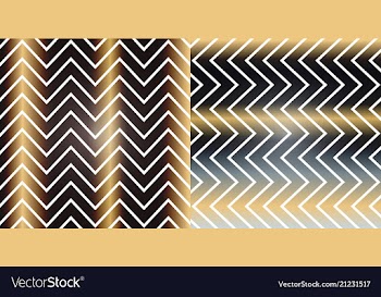Set of abstract geometric seamless color vector image