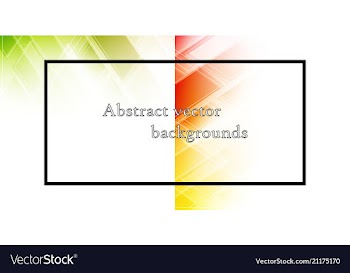 Set of abstract hexagon background technology vector image