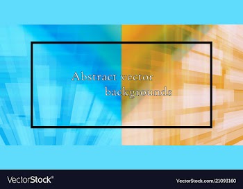 Set of abstract light background vector image