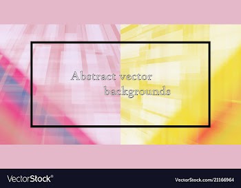 Set of abstract light background vector image