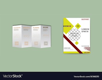 Set of abstract modern flyers and brochures vector image
