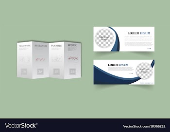 Set of abstract modern flyers and brochures vector image