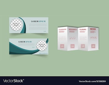 Set of abstract modern flyers and brochures vector image