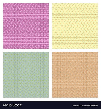 Set of abstract stylish pattern stylish pattern vector image