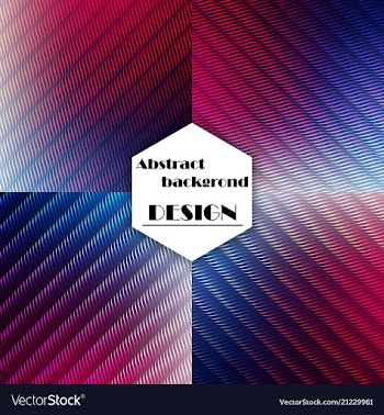 Set of abstract technology web banner vector image