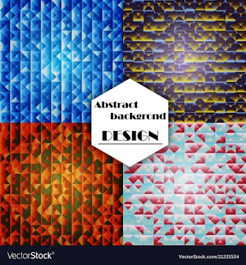 Set of abstract technology web banner vector image