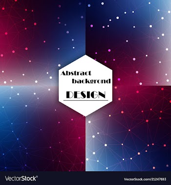 Set of abstract technology web banner vector image