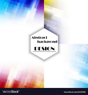 Set of abstract technology web banner vector image
