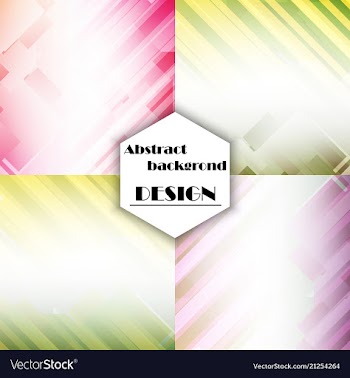Set of abstract technology web banner vector image
