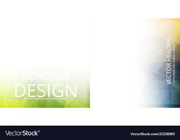 Set of abstract triangle pattern background vector image