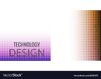 Set of abstract triangle pattern background vector image