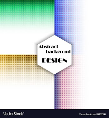 Set of abstract triangle pattern background vector image