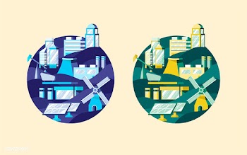 Set of alternative energy vectors | Free stock vector - 486864