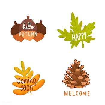 Set of autumn leaves illustration | Free stock vector - 472777