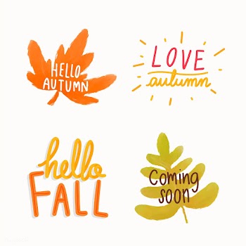 Set of autumn leaves illustration | Free stock vector - 472909