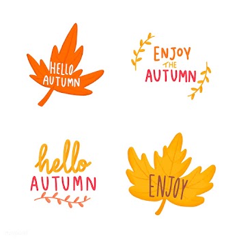 Set of autumn leaves illustration | Free stock vector - 472918