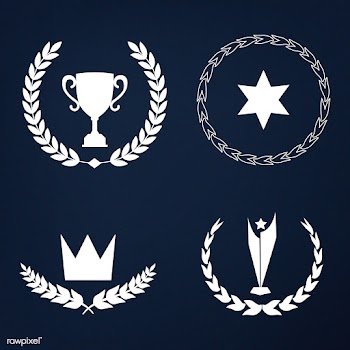 Set of awards and badges vector | Free stock vector - 489074