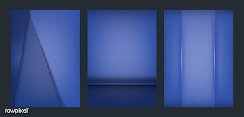 Set of background designs in blue | Free stock vector - 490104