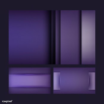 Set of background designs in deep purple | Free stock vector - 489832