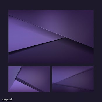 Set of background designs in deep purple | Free stock vector - 489960