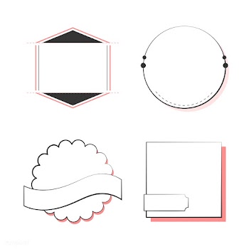 Set of badges and emblems vector | Free stock vector - 494717