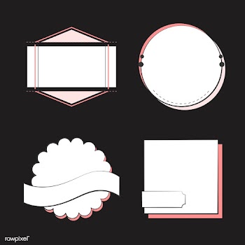Set of badges and emblems vector | Free stock vector - 494757