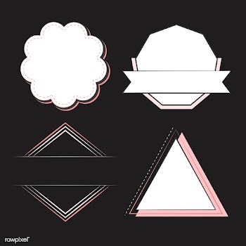 Set of badges and emblems vector | Free stock vector - 494758