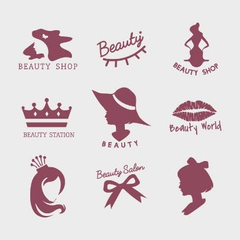 Set of beauty salon icon vectors Free Vector