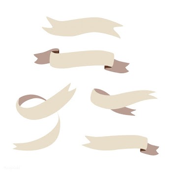 Set of blank ribbons vector | Free stock vector - 516598