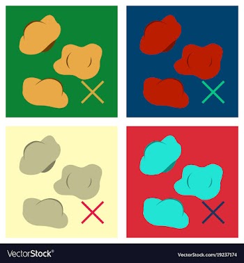 Set of boiled meat dumplings dough khinkali vector image