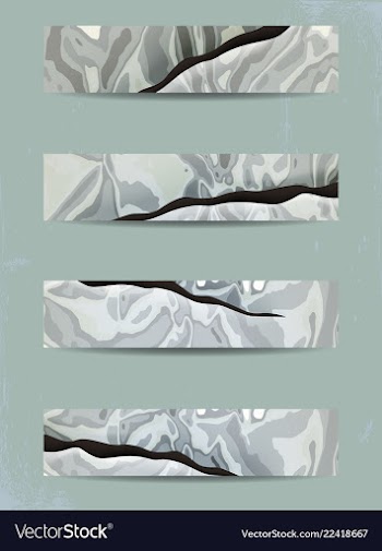 Set of bright watercolor stains vector image