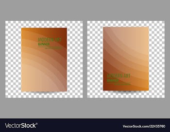 Set of business brochure flyer banner design vector image