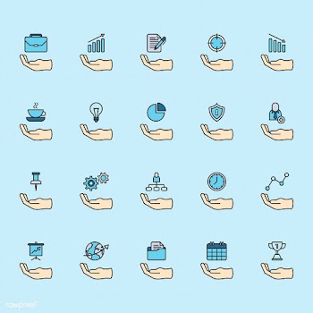 Set of business icons | Free stock vector - 297308